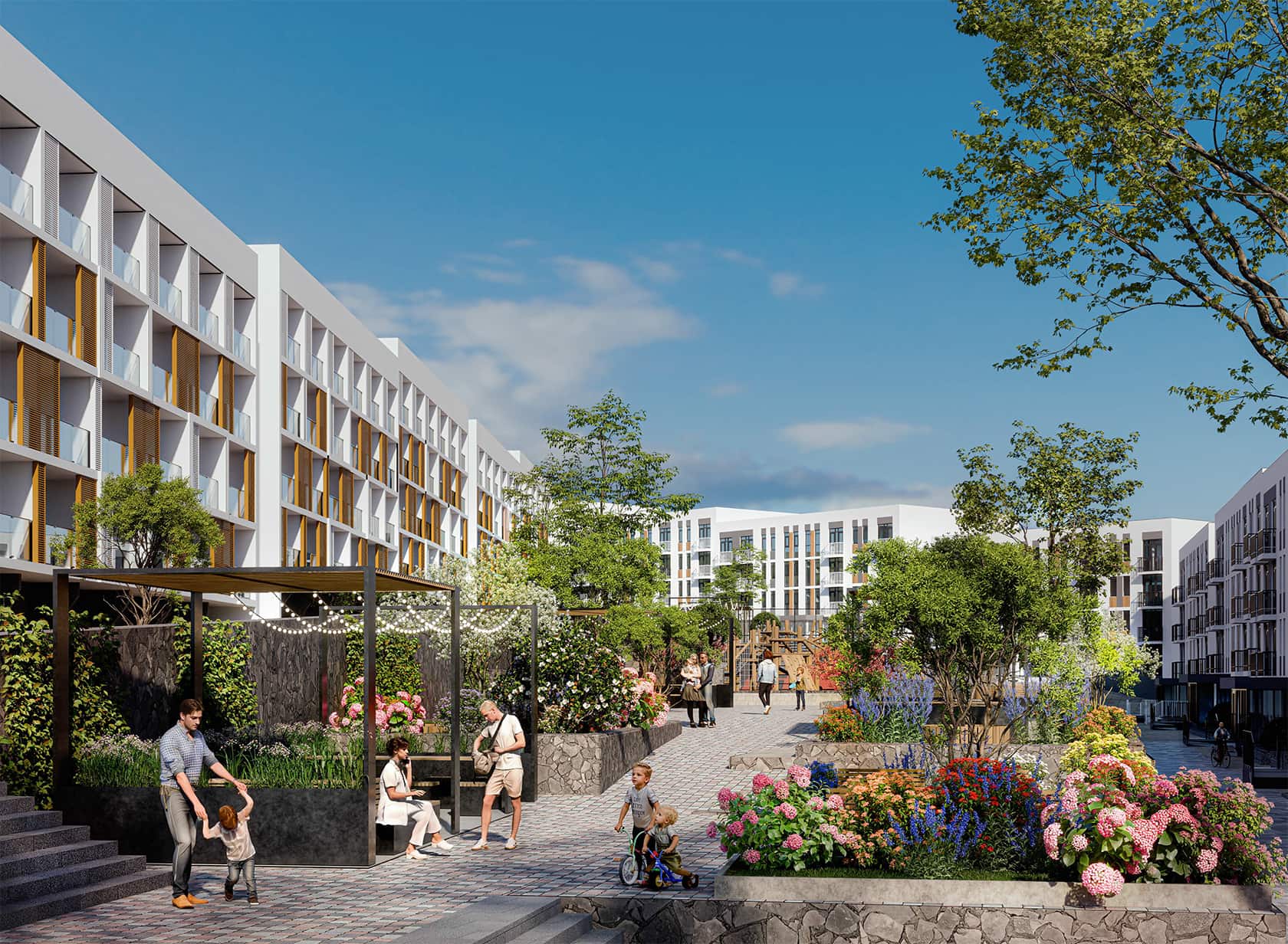 ЖК Белый город у моря в Керчи